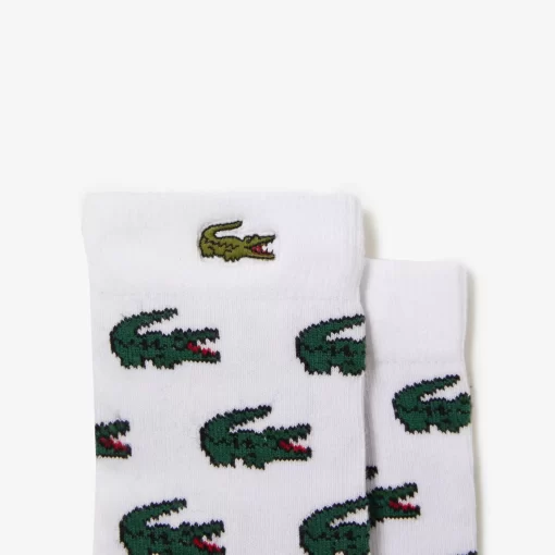 Lacoste Accessories-2 Pack Croc Motif Socks