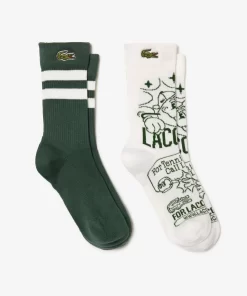 Lacoste Accessories-2-Pack Contrast Stripe Socks