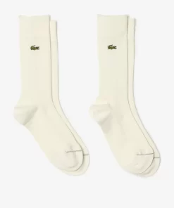 Lacoste Socks-2-Pack Plain Ribbed Socks