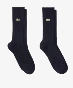 Lacoste Socks-2-Pack Plain Ribbed Socks