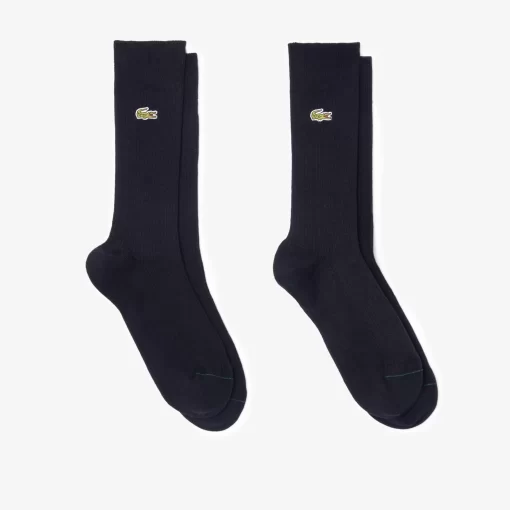 Lacoste Socks-2-Pack Plain Ribbed Socks