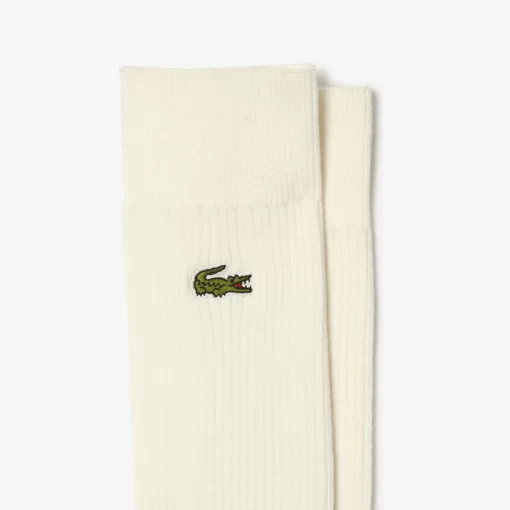 Lacoste Socks-2-Pack Plain Ribbed Socks