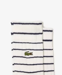 Lacoste Socks-2-Pack Short Striped Cotton Socks