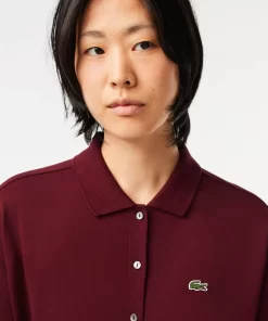 Lacoste Dresses & Skirts-3/4 Sleeve Cotton Pique Polo Dress