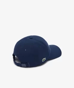 Lacoste Caps & Hats-3D Embroidered Cotton Pique Baseball Cap