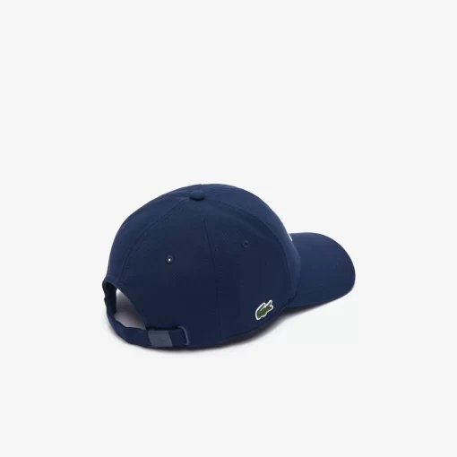 Lacoste Caps & Hats-3D Embroidered Cotton Pique Baseball Cap