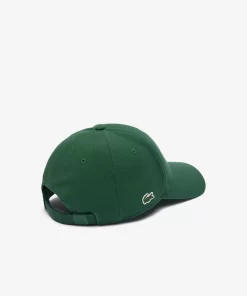 Lacoste Caps & Hats-3D Embroidered Cotton Pique Baseball Cap