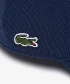 Lacoste Caps & Hats-3D Embroidered Cotton Pique Baseball Cap