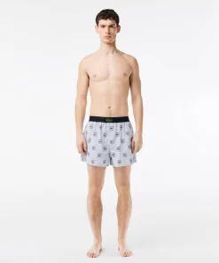 Lacoste Underwear & Lounge Wear-3-Pack Cotton Poplin Boxers