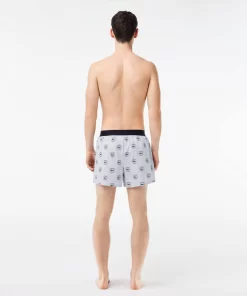 Lacoste Underwear & Lounge Wear-3-Pack Cotton Poplin Boxers