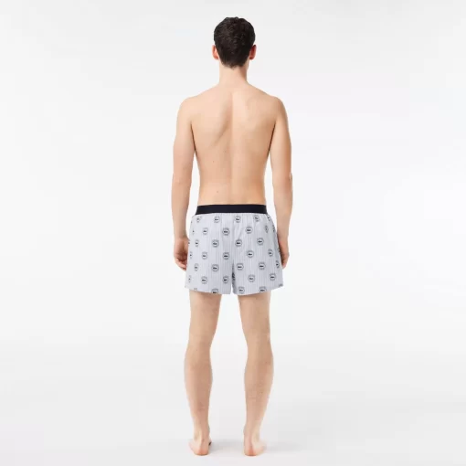 Lacoste Underwear & Lounge Wear-3-Pack Cotton Poplin Boxers