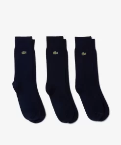 Lacoste Socks-3-Pack Mid-Calf Length Socks