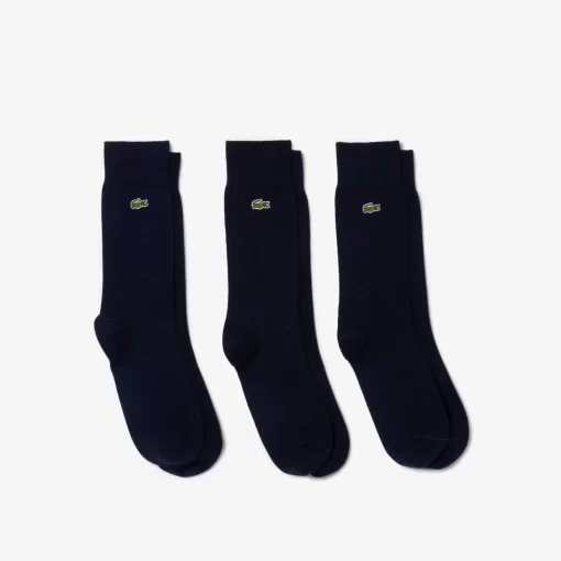 Lacoste Socks-3-Pack Mid-Calf Length Socks