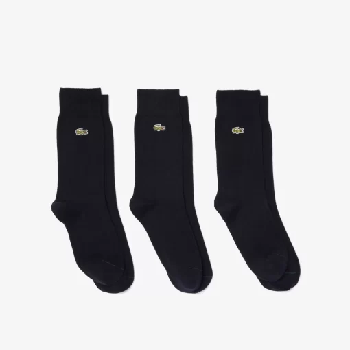 Lacoste Socks-3-Pack Mid-Calf Length Socks