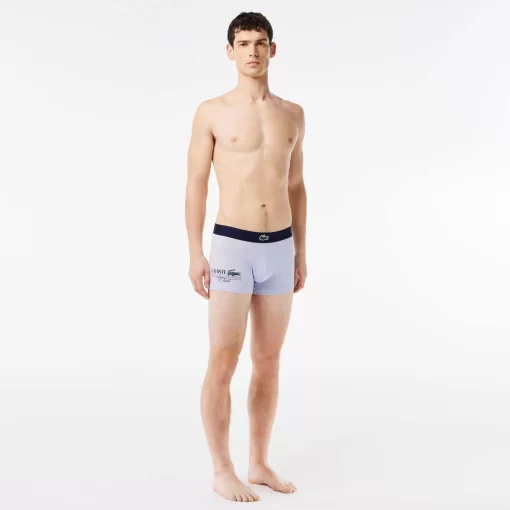 Lacoste Underwear & Lounge Wear-3-Pack Roland Garros Edition Trunks