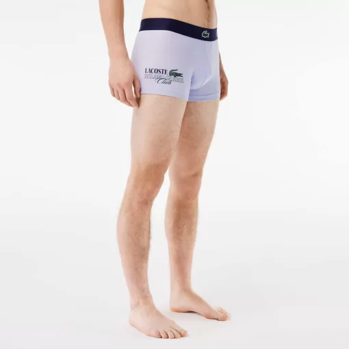 Lacoste Underwear & Lounge Wear-3-Pack Roland Garros Edition Trunks