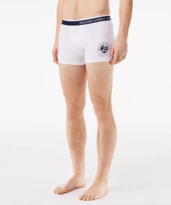 Lacoste Underwear & Lounge Wear-3-Pack Roland Garros Edition Trunks