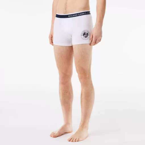 Lacoste Underwear & Lounge Wear-3-Pack Roland Garros Edition Trunks