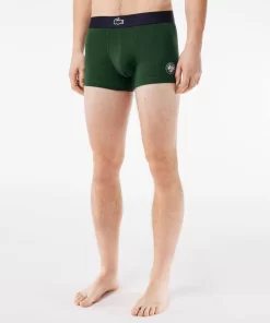 Lacoste Underwear & Lounge Wear-3-Pack Roland Garros Edition Trunks