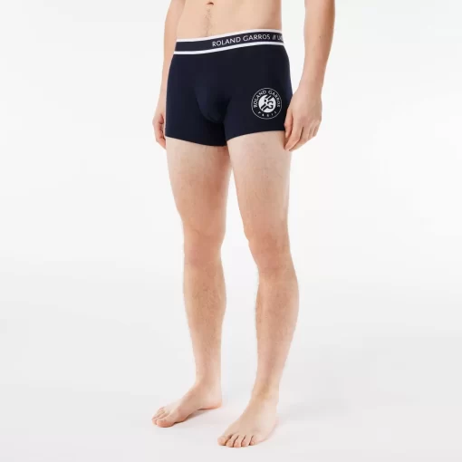 Lacoste Underwear & Lounge Wear-3-Pack Roland Garros Edition Trunks