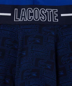 Lacoste Underwear & Lounge Wear-3-Pack Stretch Cotton Jersey Trunks