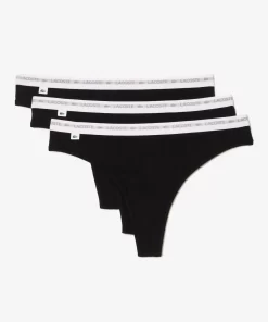 Lacoste Underwear & Loungewear-3-Pack Thongs