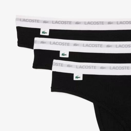 Lacoste Underwear & Loungewear-3-Pack Thongs