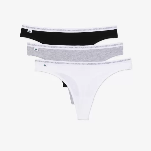 Lacoste Underwear & Loungewear-3-Pack Thongs