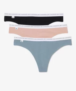 Lacoste Underwear & Loungewear-3-Pack Thongs