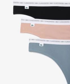 Lacoste Underwear & Loungewear-3-Pack Thongs