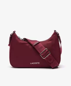 Lacoste Cross Body-Active Nylon Hobo Bag