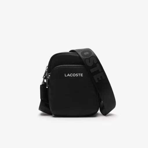 Lacoste Cross Body-Active Nylon Satchel