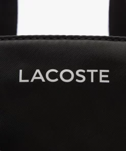 Lacoste Cross Body-Active Nylon Vertical Pocket Tote Bag