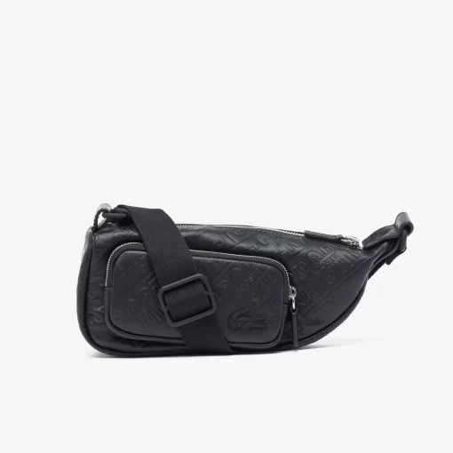 Lacoste Cross Body-Alga Printed Canvas Belt Bag