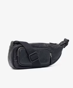 Lacoste Cross Body-Alga Printed Canvas Belt Bag