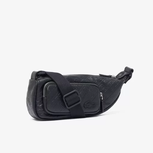 Lacoste Cross Body-Alga Printed Canvas Belt Bag