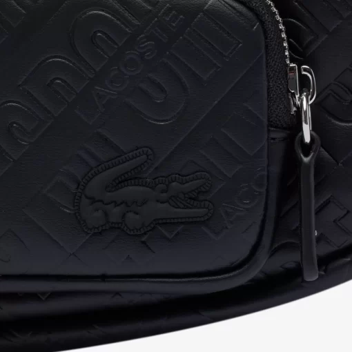 Lacoste Cross Body-Alga Printed Canvas Belt Bag