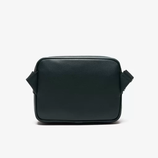 Lacoste Vertical Bags-Angy Zip Pocket Front Shoulder Bag