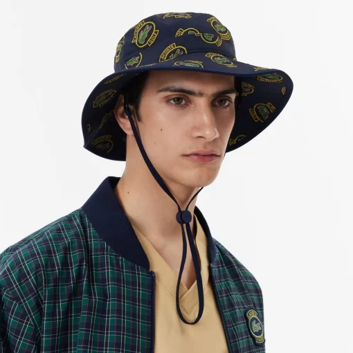 Lacoste Golf-Anti-Uv Printed Golf Hat