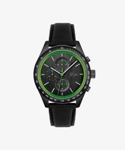 Lacoste Watches-Apext Chronograph Leather Watch