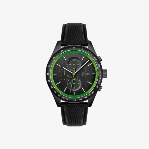 Lacoste Watches-Apext Chronograph Leather Watch