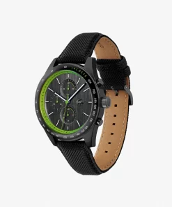 Lacoste Watches-Apext Chronograph Leather Watch