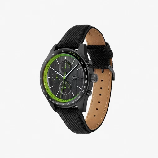 Lacoste Watches-Apext Chronograph Leather Watch