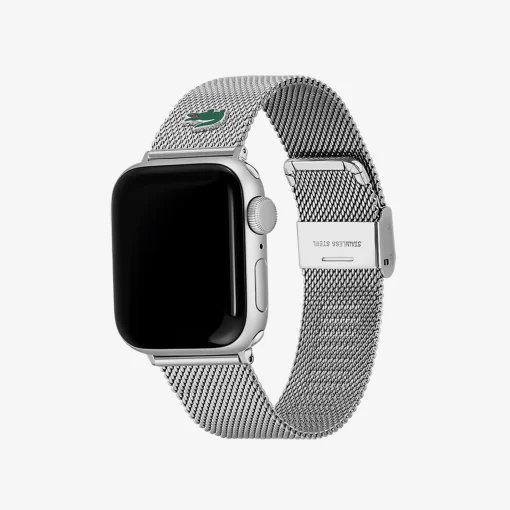 Lacoste Watches-Apple Watch Strap Stainless Steel Mesh