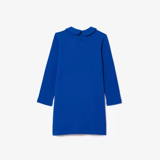 Lacoste Girl Clothing-Back Closure Crocodile Polo Dress