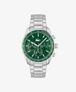 Lacoste Watches-Boston Stainless Steel Chronograph Watch