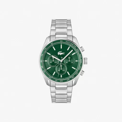 Lacoste Watches-Boston Stainless Steel Chronograph Watch