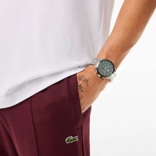 Lacoste Watches-Boston Stainless Steel Chronograph Watch