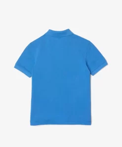 Lacoste Clothing-Boys' Organic Cotton Branded Polo Shirt