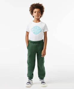 Lacoste Boy Clothing-Boys' Organic Cotton Track Pants